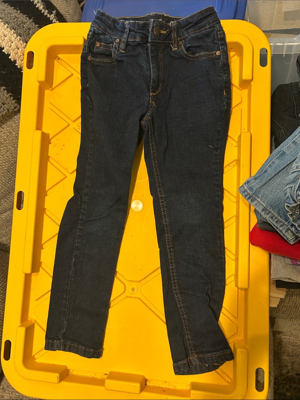 Joe's Jeans Dark Blue Kids Skinny Jeans